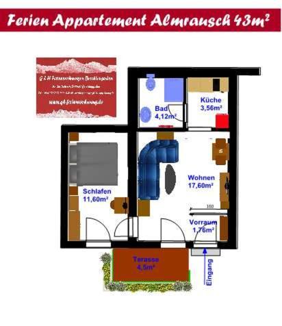 G & H Ferienwohnungen Appartement Almrausch Berchtesgaden Exteriör bild