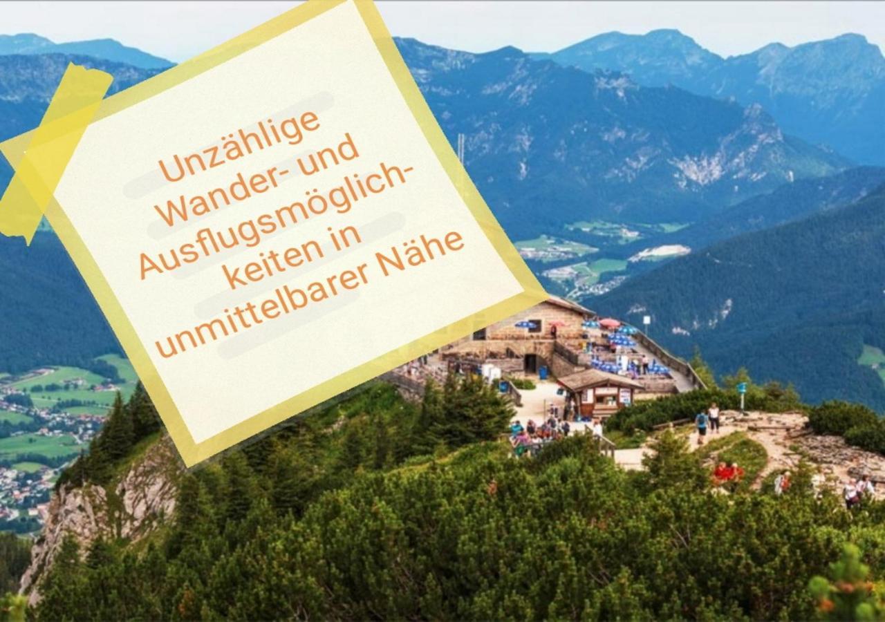 G & H Ferienwohnungen Appartement Almrausch Berchtesgaden Exteriör bild