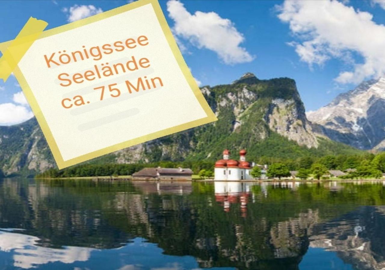 G & H Ferienwohnungen Appartement Almrausch Berchtesgaden Exteriör bild