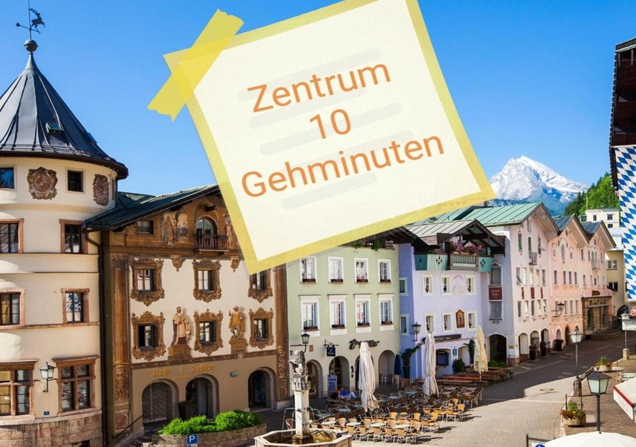 G & H Ferienwohnungen Appartement Almrausch Berchtesgaden Exteriör bild